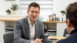 Thorsten Walther hat die ersten Monate im Amt des Ilvesheimer Bürgermeisters hinter sich. Er freut sich über einen „guten Start“.