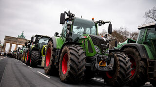 Am 18. Dezember protestierten Landwirte in Berlin.