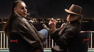 Haben zusammen mit „Komet“ das erfolgreichste Lied des Jahres produziert: der in Mannheim geborene Apache 207 und Deutschrock-Ikone Udo Lindenberg.