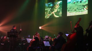 Das ukrainische Sinfonieorchester Chernowitz verzaubert das Publikum mit Filmmusik von den Fantasy-Bestsellern.