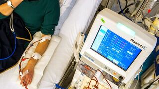 Die Dialyse ist ein Verfahren zur Reinigung des Blutes.