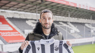 Stürmer Markus Pink verstärkt das offensive Zentrum des SV Sandhausen.