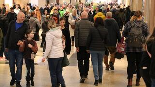 Volles Haus: Dreikönig ist ein Magnet für das Rhein-Neckar-Zentrum.