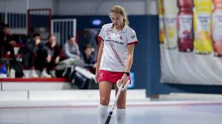 Ines Wanner traf gegen den Münchner SC zwei Mal, am Ende hieß es aber 3:4. Damit finden die Play-offs voraussichtlich ohne die TSVMH-Damen statt.