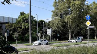 In der Mannheimer Untermühlaustraße (Bild) sollen die beiden Angeklagten die Taten begangen haben.