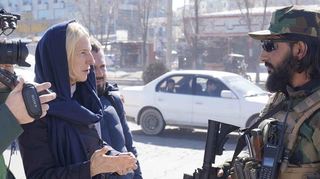 Berichtet von Orten, wo Krieg und Gewalt an der Tagesordnung sind: ZDF-Reporterin Katrin Eigendorf.