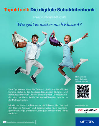 Auf welche weiterführende Schule soll ich gehen? Der neue digitale Schulratgeber hilft hier weiter.