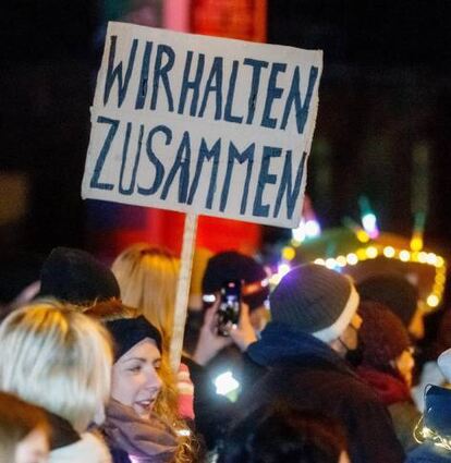 Für Demokratie einstehen, ist Thema einer Kundgebung.