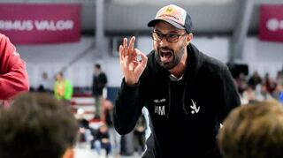 Klare Ansage: TSVMH-Trainer Héctor Martinez fordert von seiner Mannschaft beim Viertelfinalspiel gegen den Crefelder HTC volle Konzentration.