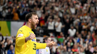 Nicht nur, aber vor allem auch in der Schlussphase war auf Torhüter Andreas Wolff Verlass.