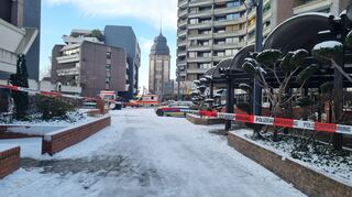 Aktuell läuft ein größerer Polizeieinsatz in der Mannheimer Neckarstadt