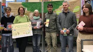 Das Team: Beigeordnete Irmgard Münch-Weinmann (v.l.), Anke Mertens, Sandra Gehrlein, Doris Hoffmann, Christoph Kohler, Albert Schmid und Fiona Zein.