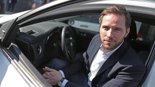 Christoph Weigler, Deutschland-Chef von Uber, sieht den Fahrtenvermittler „im Alltag vieler Menschen angekommen“.