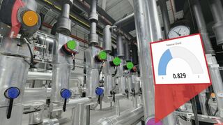 Sensor- und Messwerte sollen in Echtzeit direkt im fotorealistischen digitalen Zwilling angezeigt werden können.