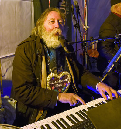 Joachim Schäfer tritt in Sandhofen auf.