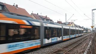 Die Züge und Busse der RNV sind vom Streik nicht betroffen.