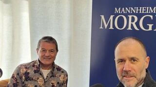 Karl-Heinz Bührer (li.) war zu Gast bei Sportredakteur Thorsten Hof.