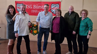 Der geschäftsführende Vorstand der TSG Bürstadt.