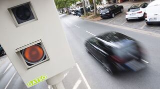Solche Blitzgeräte gibt es auch in Mannheim.