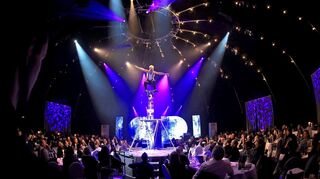 Die Premiere des Wintervarieté in Heidelberg im Dezember war gelungen.
