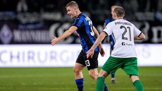 Martin Kobylanski brachte sich gleich als Ballverteiler und Standardspezialist ein.