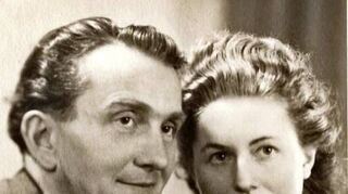 Hochzeitsfoto von Friedrich und Charlotte Kreiter.