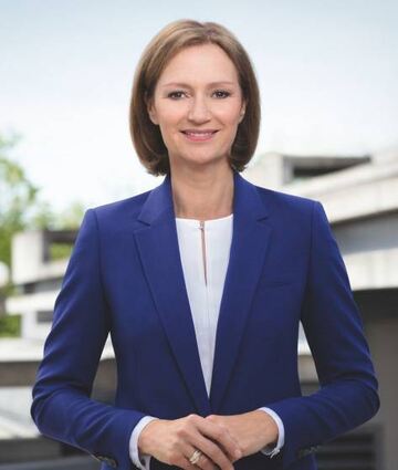 ZDF-Chefredakteurin und Moderatorin Bettina Schausten.