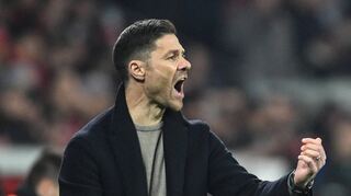 Seit 30 Spielen mit Leverkusen ungeschlagen: Trainer Xabi Alonso.