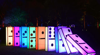 Luisenpark: Winterlichter 2024