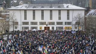 So eine große Demonstration gab es hier seit Jahrzehnten nicht: Rund 18 000 Menschen gingen allein am 20. Januar in Heidelbergauf die Straße.
