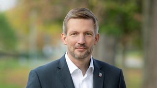 Stefan Schmutz (SPD), Bürgermeister von Ladenburg, steht im laufenden Jahr vor Herausforderungen.