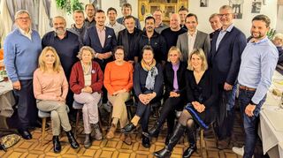 Sechs Frauen und 16 Männer schickt der CDU-Stadtverband um Tillmann Jahn (2.v.r.) und Fraktionschef Günter Bläß (l.) ins Rennen um die Ratsplätze.