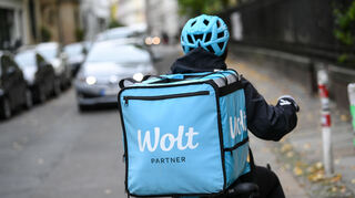 Wolt-Fahrer sind jetzt auch in Ludwigshafen unterwegs.