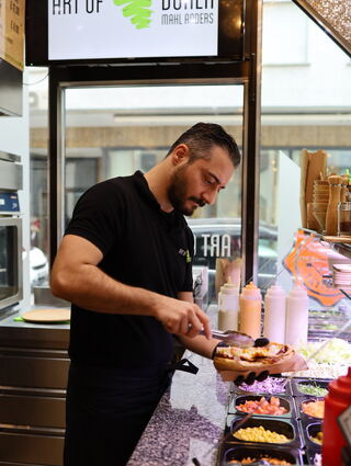 "Ich habe den Döner revolutioniert", sagt Ceyhun Cavas.