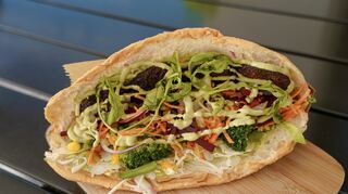 Aus zehn Zutaten besteht der Döner bei "Art of Döner".