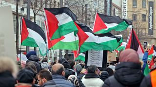 Bereits seit Wochen gibt es, wie am vergangenen Samstag, regelmäßig pro-palästinensische Demonstrationen in der Innenstadt.