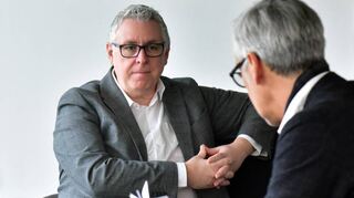 Sieht keine Möglichkeit für einen Paradigmenwechsel in der Kulturpolitik in Mannheim: Thorsten Riehle zu Besuch beim „MM“.