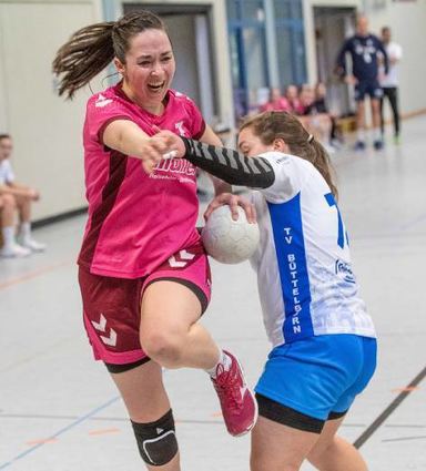 Großer Wille: Katja Hensler (l.) erzielte für die FSG acht Tore.