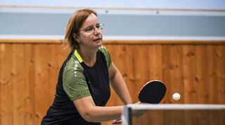 Kerstin Sommer zeigte gegen Büchig eine gute Leistung. Sie konnte die Niederlage der DJK Käfertal/Vogelstang aber nicht verhindern.