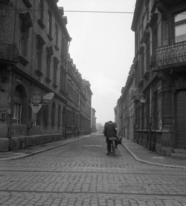 Der Prostitutionsort Lupinenstraße im Jahr 1964.