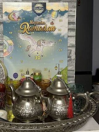Hammoud hat ihren Töchtern einen Ramadan-Kalender gekauft.