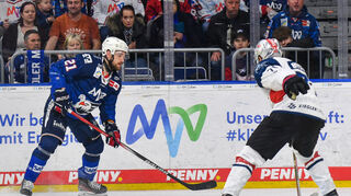 Die Adler Mannheim konnten das erste Spiel der 1. Playoff-Runde für sich entscheiden.