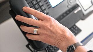 Das Finanzamt ist telefonisch bisweilen schwer erreichbar.
