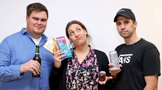 Sebastian Koch, Lea Seethaler und Florian Karlein stellen sich in der Fastenzeit auf die Probe.