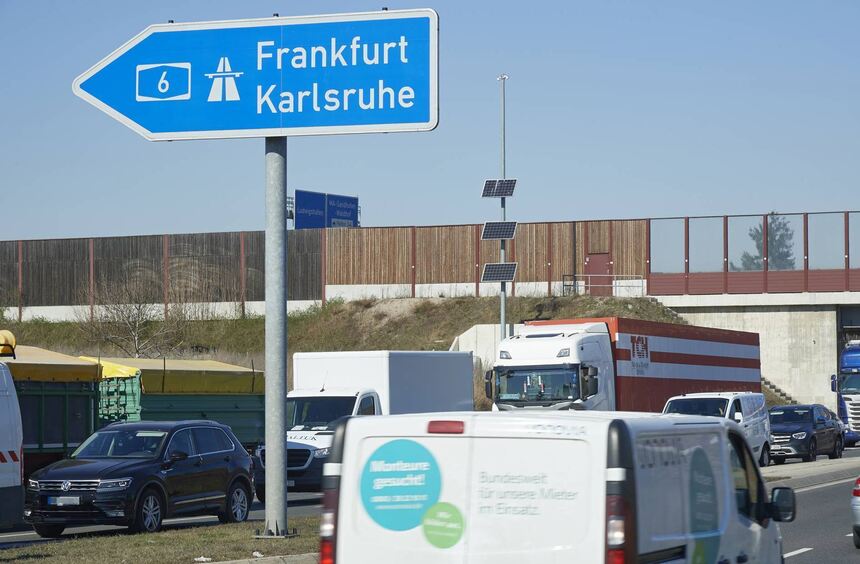 Autobahn-Auffahrt bei Mannheim-Sandhofen wird gesperrt