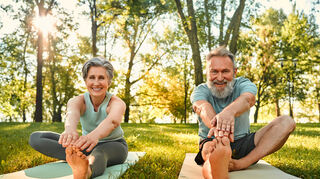 Jetzt im Frühjahr ideal: Sportliche Betätigung unter freiem Himmel.