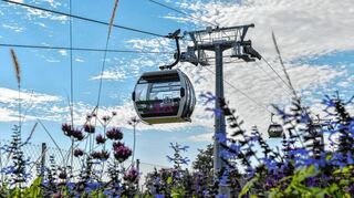 Die Buga-Seilbahn hat Eindruck hinterlassen.