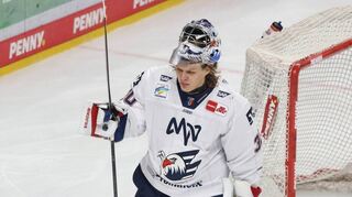 Arno Tiefensee ging bei den Adlern als Nummer eins in die Play-offs, in denen er eine Fangquote von 91 Prozent aufwies.