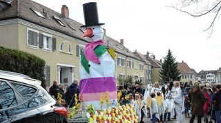 Dem Winter geht’s auch in Neckarau an den Kragen.