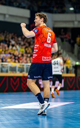 Souverän ins Viertelfinale der European League: Niclas Kirkeløkke von den Rhein-Neckar Löwen.